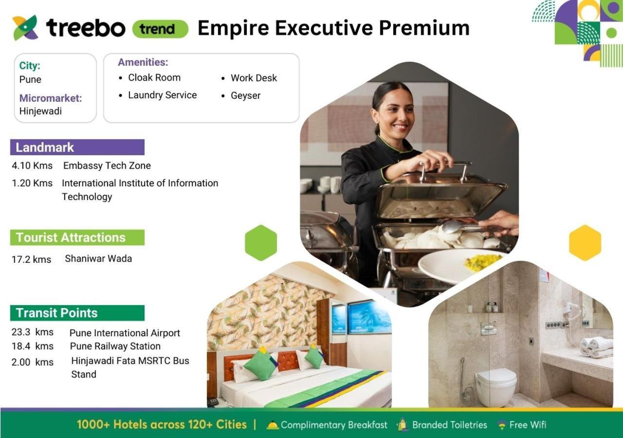 Treebo Empire Executive Premium Pune Bagian luar foto